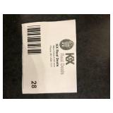 Puzzle Exercise Mat Black 24 in. x 24 in. x 0.5 in. EVA Foam Interlocking Tiles with Border (24 sq. ft.)  Customer Returns See Pictures