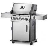 NAPOLEON Rogue 3-Burner Propane Gas Grill in Stainless Steel with Infrared Rear and Side Burners  Customer Returns See Pictures