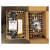 Home Decorators Collection Altura 68 in. Matte Black Ceiling Fan with Downrod, Remote Control and Reversible DC Motor; Light Kit Compatible   Customer Returns See Pictures