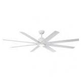 Home Decorators Collection Kensgrove II 72 in. Smart Indoor/Outdoor Matte White Ceiling Fan with Remote Included Powered by Hubspace    Customer Returns See Pictures