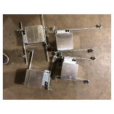 Lot of HALO H995 4 in. Aluminum LED Recessed Lighting Housing for New Construction Ceiling, T24, Insulation Contact, Air-Tite    Customer Returns See Pictures