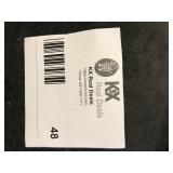 Lot of Globe Electric 8 in. 1-Light Matte Black Flush Mount Ceiling Light with Clear Glass Shade     Customer Returns See Pictures