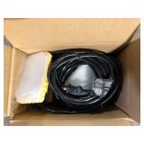 VEVOR 50 ft. Construction String Lights 75W 7500LM 5PCs String Work Light 5000-5500K with Hanging Hooks for Construction Site  Customer Returns See Pictures