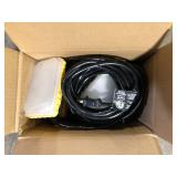 VEVOR 50 ft. Construction String Lights 75W 7500LM 5PCs String Work Light 5000-5500K with Hanging Hooks for Construction Site  Customer Returns See Pictures