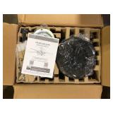 Home Decorators Collection Copley 52 in. Indoor/Outdoor LED Oil Rubbed Bronze Ceiling Fan with Light Kit, Downrod, Remote and Reversible Blades  Customer Returns See Pictures