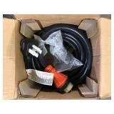 VEVOR Generator Power Cord 25 ft. 125/250-Volt 50 Amp RV Extension Cord 12,000W STW Cable N14-50P Outlet ETL Listed for Home   Customer Returns See Pictures