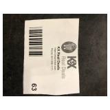 Globe Electric West 64 in. 6-Light Matte Black Track Lighting with 2 x Center Swivel Bars Customer Returns See Pictures