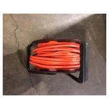 SVOPES Extension Cord Reel, 100 ft., 12 Gauge/3-Conductor, Max 15 Amps, 12 Amp, Retractable, Extension Cord Reel with 4 Outlets   Customer Returns See Pictures