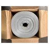 HUSKY 20 ft. x 100 ft. Clear Plastic Sheeting 4 MIL Customer Returns See Pictures