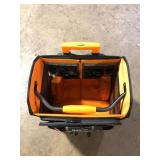 Pro-Grade 16 in. Open Top Rolling Tool Bag Customer Returns See Pictures