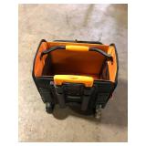 Pro-Grade 16 in. Open Top Rolling Tool Bag Customer Returns See Pictures