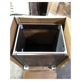 Glacier Bay Delridge 25 in. Single Sink Chocolate Bath Vanity No Sink Included Customer Returns See Pictures