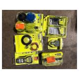 Lot of Assorted Ryobi Tools and Hardware Various Models and Conditions   Customer Returns See Pictures