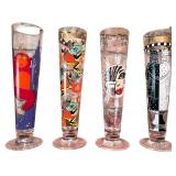 Set of 10 Ritzenhoff Beer Glasses with Matching Coasters