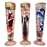 Set of 10 Ritzenhoff Beer Glasses with Matching Coasters