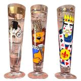 Set of 10 Ritzenhoff Beer Glasses with Matching Coasters