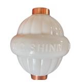 Set of 3 Vintage Glass Lightning Rod Balls