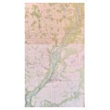 St. Croix Valley Framed Map