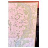 St. Croix Valley Framed Map