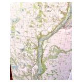 St. Croix Valley Framed Map