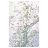 St. Croix Valley Framed Map