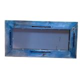 Set of 4 Decorative Mirrors with Vibrant Artistic Frames