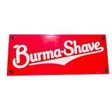 Lot of Vintage Decorative Items: Wood Bowl, Burma-Shave Sign, John Deere Tractor Model