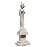 Collection of 3 Ceramic and Wood Decorative Sculptures