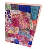 Handcrafted Embroidered Textile Wall Art