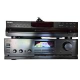 Sony CD Changer and Sherwood Stereo Receiver Set