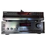 Sony CD Changer and Sherwood Stereo Receiver Set