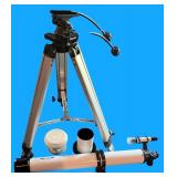 Meade Multi-Coated Telescope with Robust Tripod and Accessories