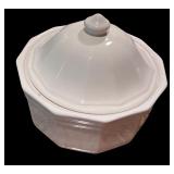 Vintage White Ceramic Soup Tureens with Bowls Set