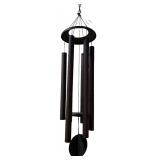 Large Metal Wind Chime with Cylindrical Tubes