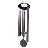 Large Metal Wind Chime with Cylindrical Tubes