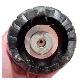 Murano Millefiori Art Glass Bowl with Wooden Stand