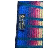 Pearce Woolen Mills Tartan Wool Blanket Made in USA