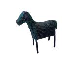 Collection of Global Folk Art Figures and Handcrafted Serving Utensils