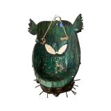 Collection of 6 Decorative and Vintage Masks Assorted Materials