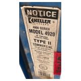 Keller Model 4920 20ft Fiberglass Extension Ladder Type II
