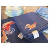 Large supply of Rooster themed tabl... Large supply of Rooster themed tabl...