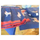 Large supply of Rooster themed tabl... Large supply of Rooster themed tabl...