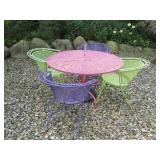 Cheerful colored Metal grate style ... Cheerful colored Metal grate style ...