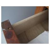 Pair of sturdy wood matching 4-draw... Pair of sturdy wood matching 4-draw...