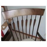 Beautiful dark wood spindle style r... Beautiful dark wood spindle style r...