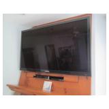 Large Samsung flat screen TV and Bl... Large Samsung flat screen TV and Bl...