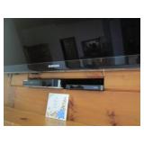 Large Samsung flat screen TV and Bl... Large Samsung flat screen TV and Bl...