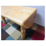 Cut Wood log entry bench approx 36i... Cut Wood log entry bench approx 36i...