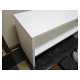 Wood shoe storage bench with mud ke... Wood shoe storage bench with mud ke...