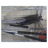 Collection of golf clubs and driver... Collection of golf clubs and driver...